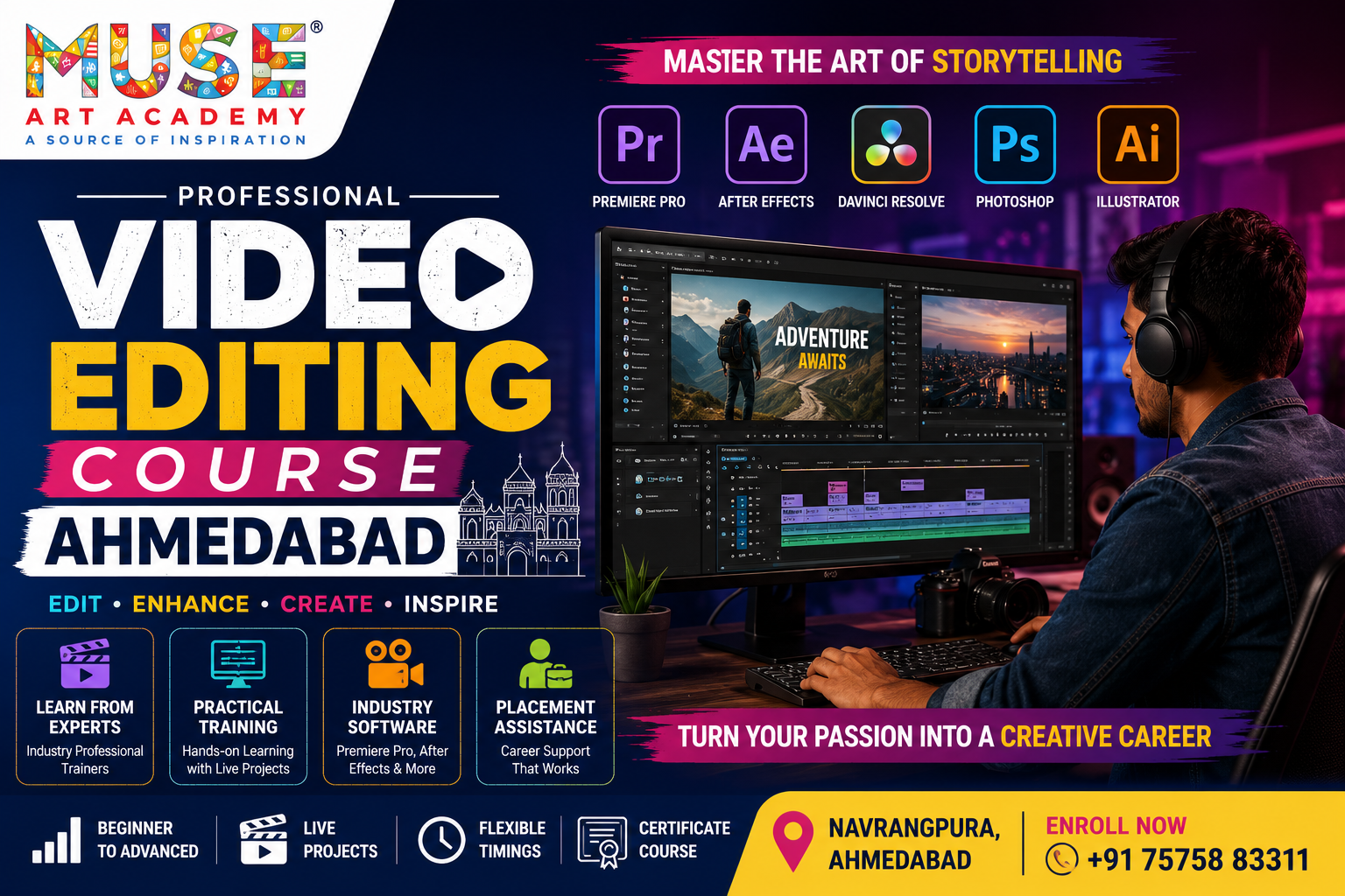 Video Editing Course Ahmedabad