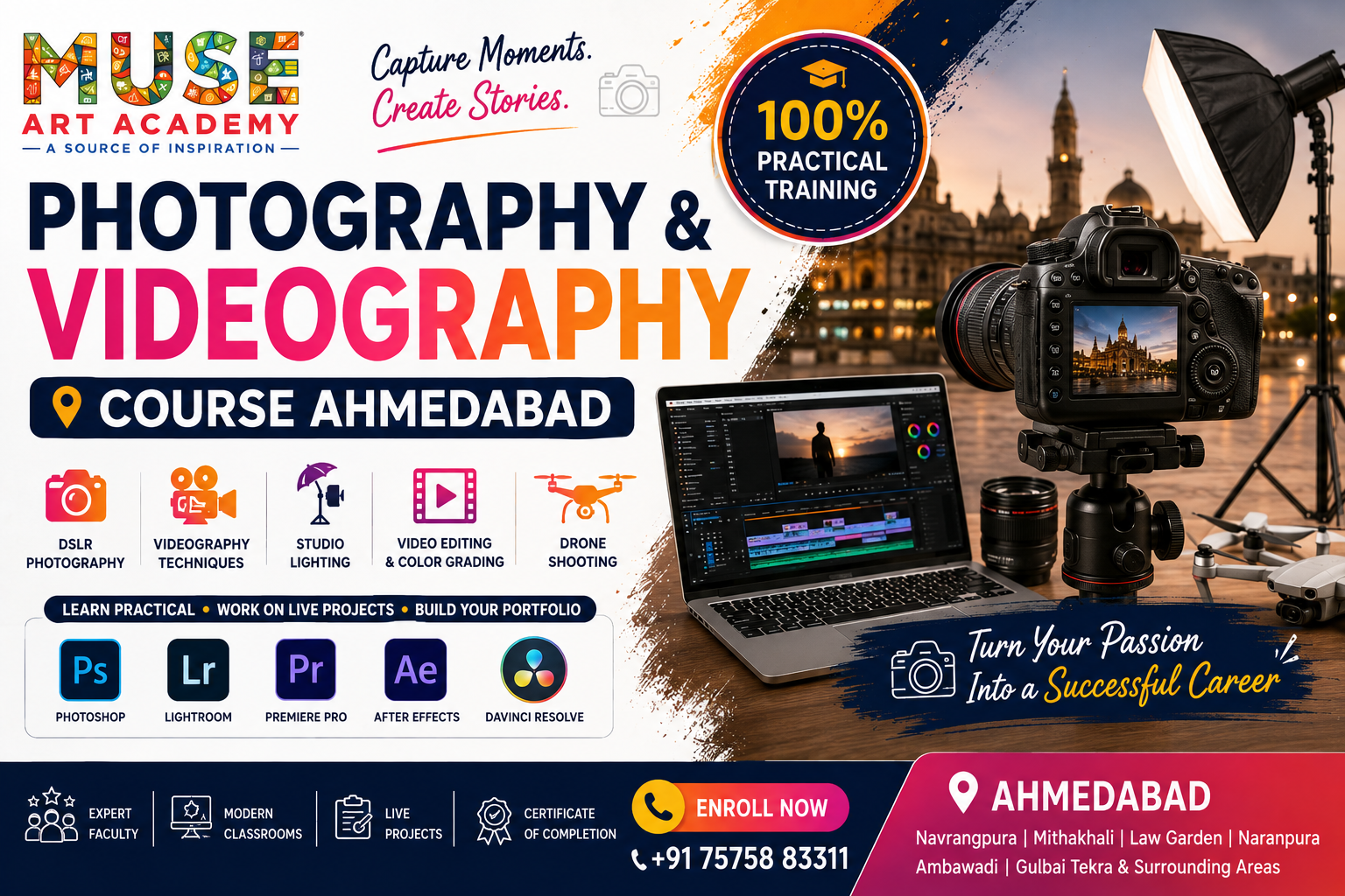 Photography & Videography Course Ahmedabad
